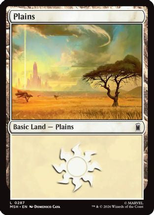 Plains (0287) (MSH-287) - Marvel Super Heroes