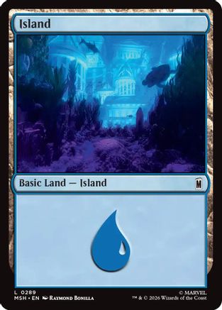 Island (0289) (MSH-289) - Marvel Super Heroes
