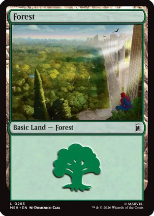 Forest (0295) (MSH-295) - Marvel Super Heroes Foil