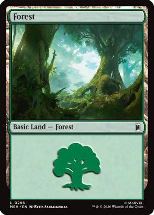 Forest (0296) (MSH-296) - Marvel Super Heroes