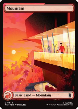 Mountain (0440) (Surge Foil) (MSH-440) - Marvel Super Heroes Foil