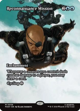 Reconnaissance Mission (Borderless) (MAR-059) - Marvel Universe Eternal-Legal