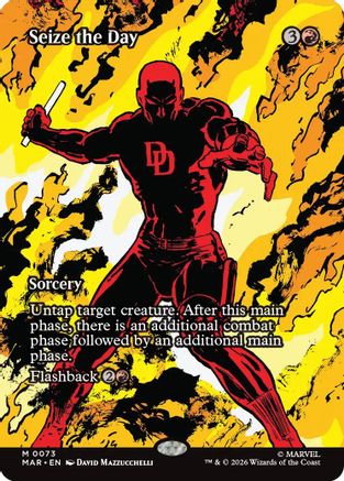 Seize the Day (Borderless) (MAR-073) - Marvel Universe Eternal-Legal