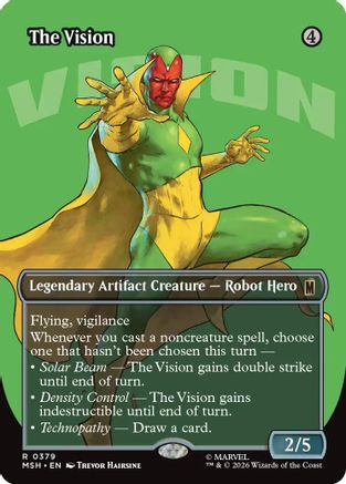 The Vision (Borderless) (MSH-379) - Marvel Super Heroes