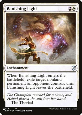 Banishing Light (KHC) (LIST-019) - The List Reprints