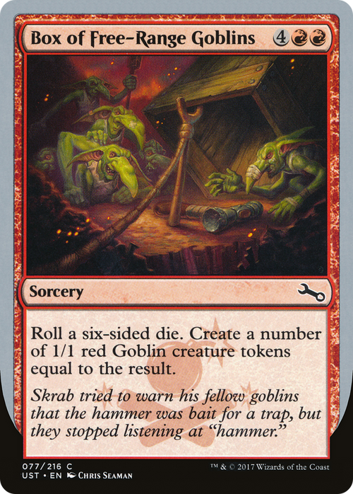 Box of Free-Range Goblins (UST-077) - Unstable