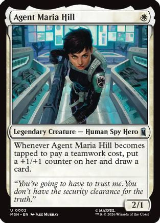 Agent Maria Hill (MSH-002) - Marvel Super Heroes
