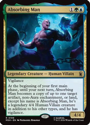 Absorbing Man (MSH-199) - Marvel Super Heroes Foil