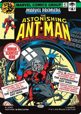 The Astonishing Ant-Man (Borderless) (MSH-397) - Marvel Super Heroes Foil