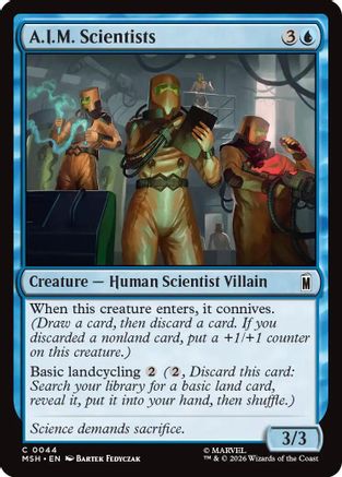 A.I.M. Scientists (MSH-044) - Marvel Super Heroes