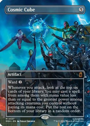 Cosmic Cube (Borderless) (0337) (MSH-337) - Marvel Super Heroes