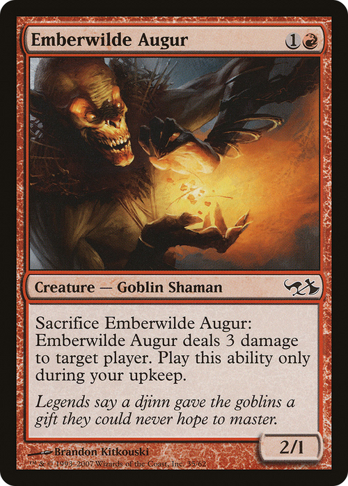 Emberwilde Augur (EVG-035) - Duel Decks: Elves vs. Goblins