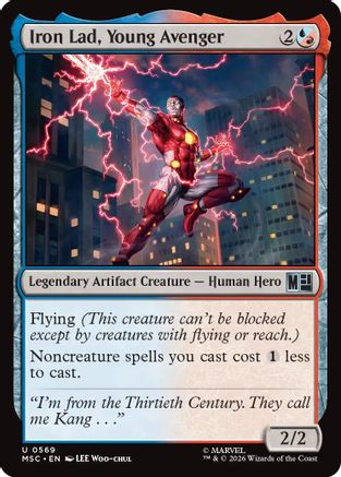 Iron Lad, Young Avenger (MSC-569) - Marvel Super Heroes Foil