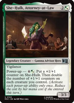 She-Hulk, Attorney-at-Law (MSC-745) - Marvel Super Heroes