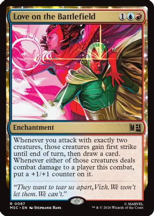 Love on the Battlefield (MSC-087) - Commander: Marvel Super Heroes