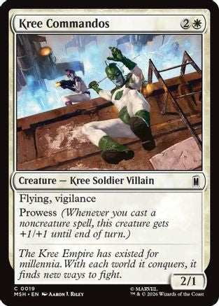 Kree Commandos (MSH-019) - Marvel Super Heroes Foil
