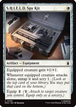S.H.I.E.L.D. Spy Kit (MSH-036) - Marvel Super Heroes