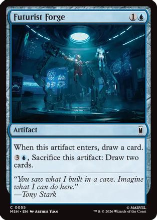 Futurist Forge (MSH-055) - Marvel Super Heroes