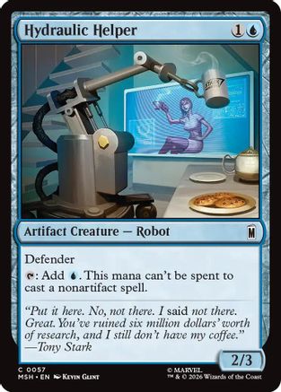Hydraulic Helper (MSH-057) - Marvel Super Heroes