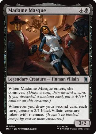 Madame Masque (MSH-104) - Marvel Super Heroes Foil
