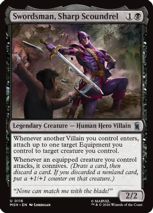 Swordsman, Sharp Scoundrel (MSH-116) - Marvel Super Heroes