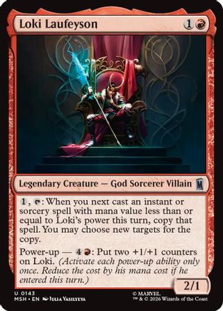 Loki Laufeyson (MSH-143) - Marvel Super Heroes Foil