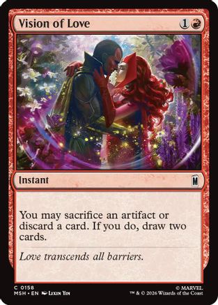 Vision of Love (MSH-158) - Marvel Super Heroes