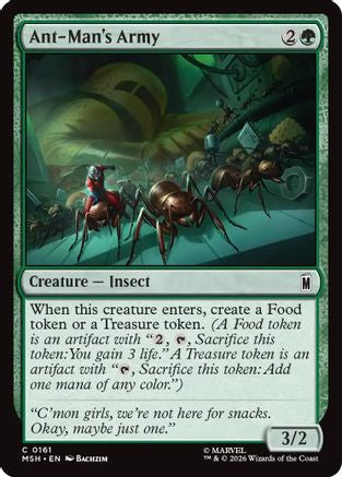 Ant-Man's Army (MSH-161) - Marvel Super Heroes Foil