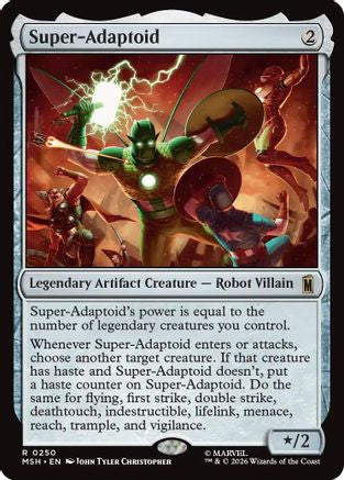 Super-Adaptoid (MSH-250) - Marvel Super Heroes Foil