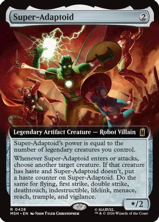 Super-Adaptoid (Extended Art) (MSH-428) - Marvel Super Heroes