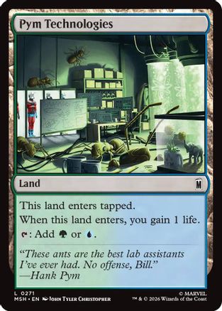 Pym Technologies (MSH-271) - Marvel Super Heroes Foil