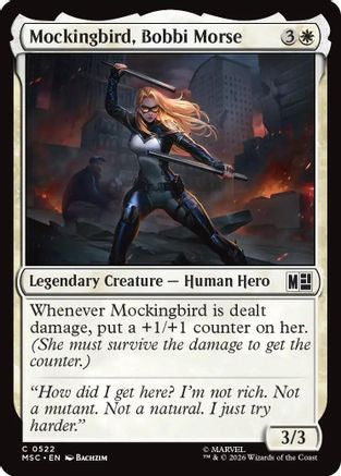 Mockingbird, Bobbi Morse (0522) (MSC-522) - Commander: Marvel Super Heroes Foil