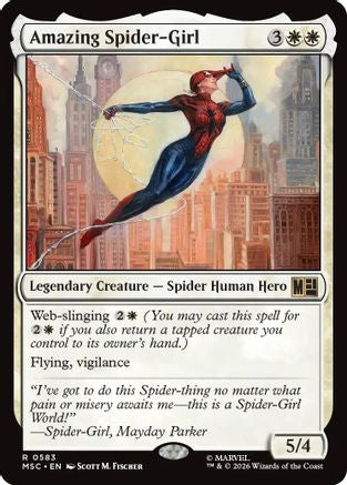 Amazing Spider-Girl (MSC-583) - Commander: Marvel Super Heroes