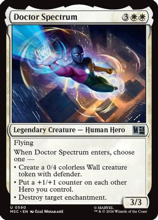 Doctor Spectrum (MSC-590) - Commander: Marvel Super Heroes Foil