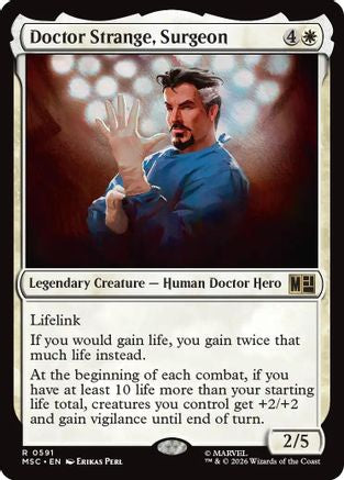 Doctor Strange, Surgeon (MSC-591) - Commander: Marvel Super Heroes