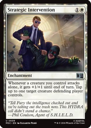 Strategic Intervention (MSC-609) - Commander: Marvel Super Heroes