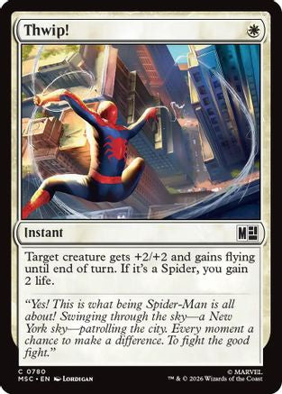 Thwip! (MSC-780) - Commander: Marvel Super Heroes Foil