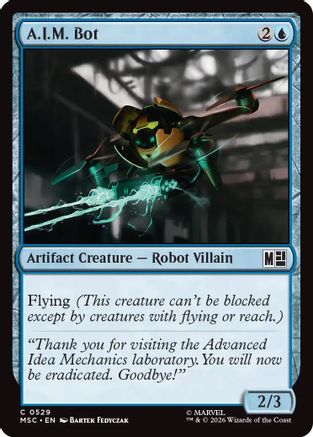 A.I.M. Bot (MSC-529) - Commander: Marvel Super Heroes