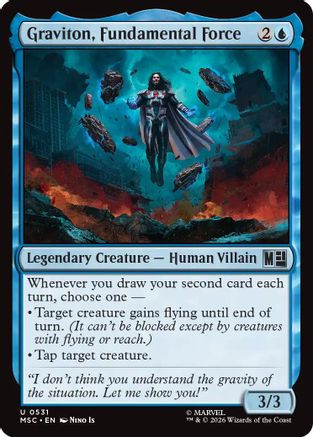 Graviton, Fundamental Force (MSC-531) - Commander: Marvel Super Heroes