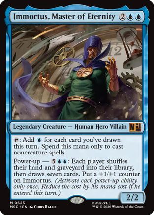 Immortus, Master of Eternity (MSC-623) - Commander: Marvel Super Heroes Foil
