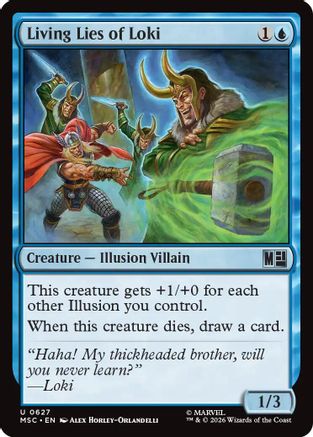 Living Lies of Loki (MSC-627) - Commander: Marvel Super Heroes