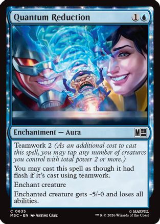 Quantum Reduction (MSC-635) - Commander: Marvel Super Heroes
