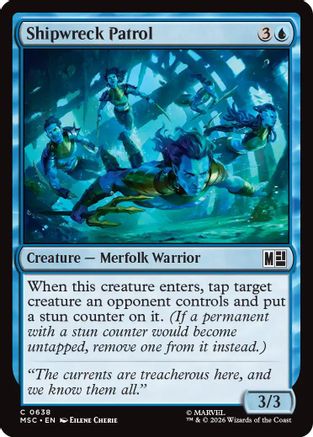 Shipwreck Patrol (MSC-638) - Commander: Marvel Super Heroes