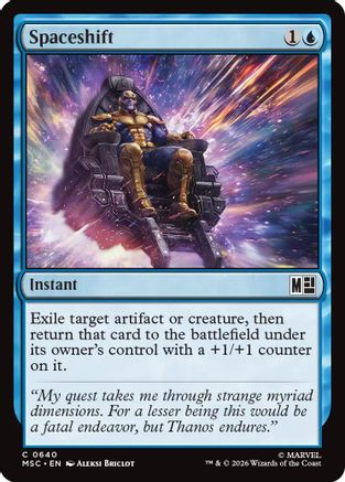 Spaceshift (MSC-640) - Commander: Marvel Super Heroes