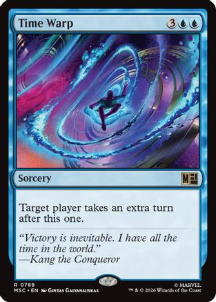 Time Warp (MSC-788) - Commander: Marvel Super Heroes
