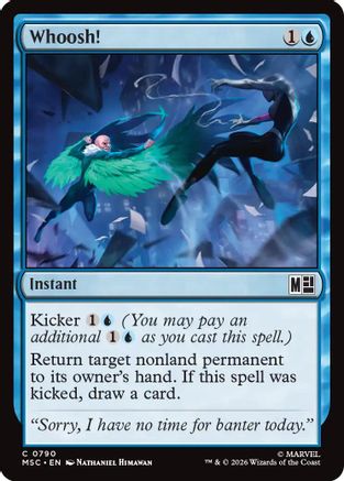 Whoosh! (MSC-790) - Commander: Marvel Super Heroes Foil