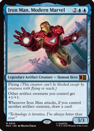 Iron Man, Modern Marvel (MSC-830) - Commander: Marvel Super Heroes Foil