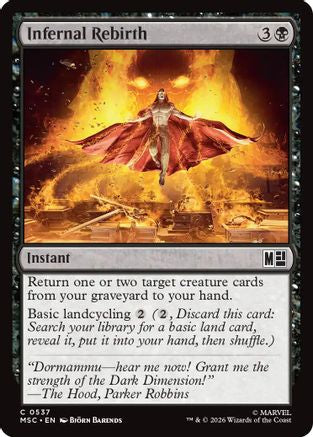 Infernal Rebirth (MSC-537) - Commander: Marvel Super Heroes