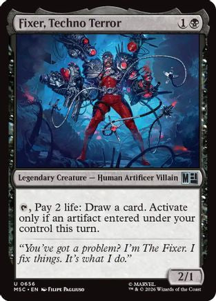 Fixer, Techno Terror (MSC-656) - Commander: Marvel Super Heroes