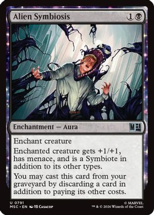 Alien Symbiosis (MSC-791) - Commander: Marvel Super Heroes Foil